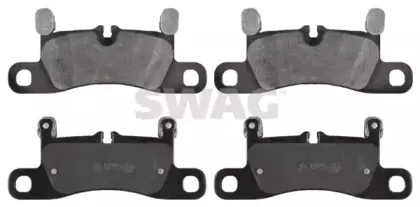 Комплект тормозных колодок, дисковый тормоз SWAG купить